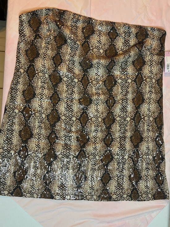 wild fable Dresses & Skirts - NWT Wild Fable Sequin Snake-Print Mini Dress size 4X